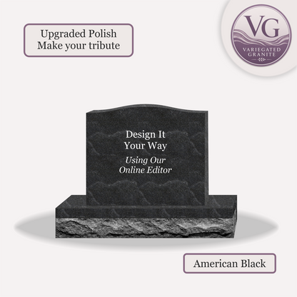 Upright Monument – 24x6x20 upright on 36x12x6 Base