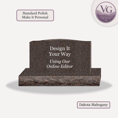 Companion Monument – 36x6x20 upright on 48x12x6 Base