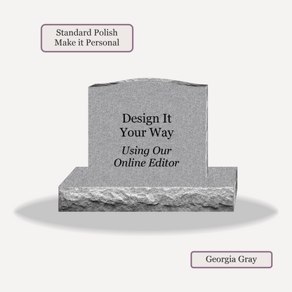 Upright Monument – 28x6x24 upright on 42x12x6 Base