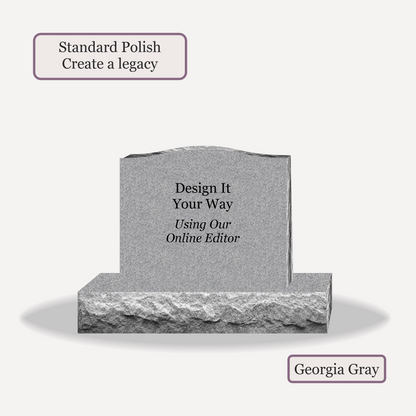 Upright Monument – 24x6x20 upright on 36x12x6 Base