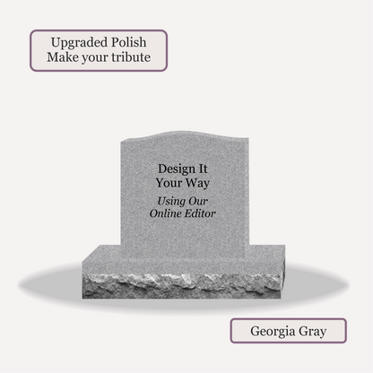 Upright Monument – 20x4x20 upright on 32x8x6 Base