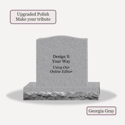 Upright Monument – 24x6x24 upright on 36x12x6 Base