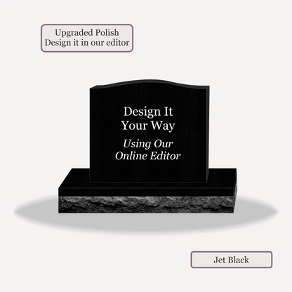 Upright Monument – 28x6x24 upright on 42x12x6 Base